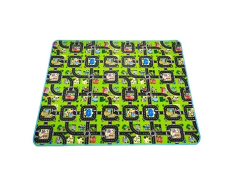 Gruesa Ciudad Ciudad Manta Tráfico Bebé Gateando Alfombra de Juego Para Bebés Parque de Tráfico - 200Cmx160Cmx5Mm