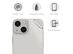 Protector De Pantalla Trasero De Hidrogel Linjou, Paquete De 2 Unidades, Para Iphone 13, 0,3 Mm, Translúcido Y De Fácil Aplicación.