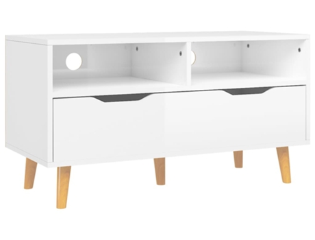 Mueble para la televisión VIDAXL Blanco Madera contrachapada (90x40x48.5 cm)