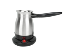 Hervidor Eléctrico De Café De 600 Ml, Acero Inoxidable, 600 W, Con Sistema Anti-quemaduras Y Aislamiento Térmico.