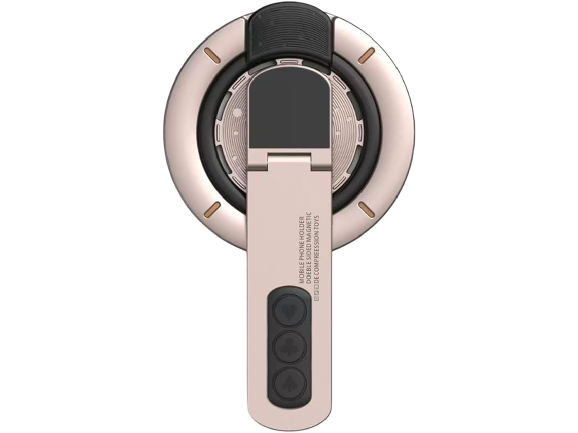 Soporte Giratorio Para Teléfono Móvil Con Forma De Anillo Para Coche, Ideal Para Viajes, Transmisiones, Oficina Y Deportes.