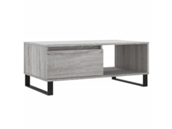 Maison Exclusive - Mesa De Centro Madera Contrachapada Gris Sonoma 90x50x36,5 Cm