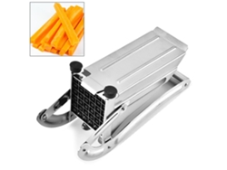 Cortador De Patatas De Acero Inoxidable Con Mango Antideslizante Para Boniatos Y Zanahorias, Acero Inoxidable 201 Y 410.