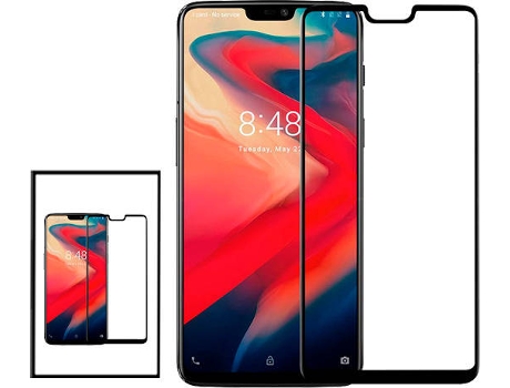 Kit 2x Protector de Pantalla Cristal Templado OnePlus 6 PHONECARE Full Cover