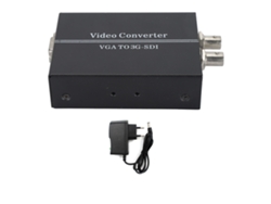 El Convertidor Vga A Sdi Admite La Conversión De Audio Y Video Compatible Con Sdi Sd Hd 3g.