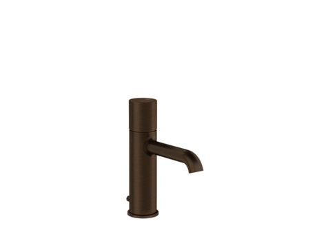 Mezclador monomando para lavabo Gessi Habito, con caño, con descarga de emergencia, proyección de 131 mm, UNITO, 70001