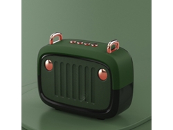 (verde) Nuevo Altavoz Bluetooth Portátil Bs32d Con Diseño Creativo De Dibujos Animados