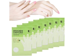 Set De 7 Mascarillas Exfoliantes Para Manos Con Aguacate - Hidratación Profunda Para Manos Secas Y Arrugadas - Cuidado Facial