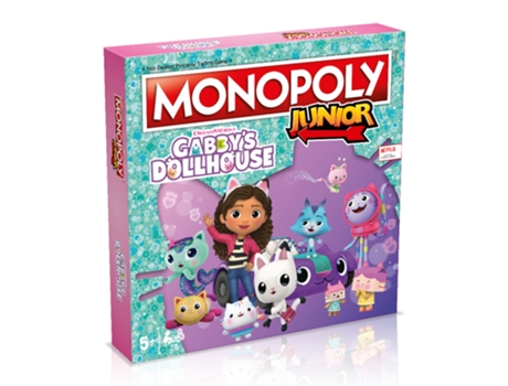 Juego de Mesa WINNING MOVES Monopoly Junior Gabby'S Dollhouse