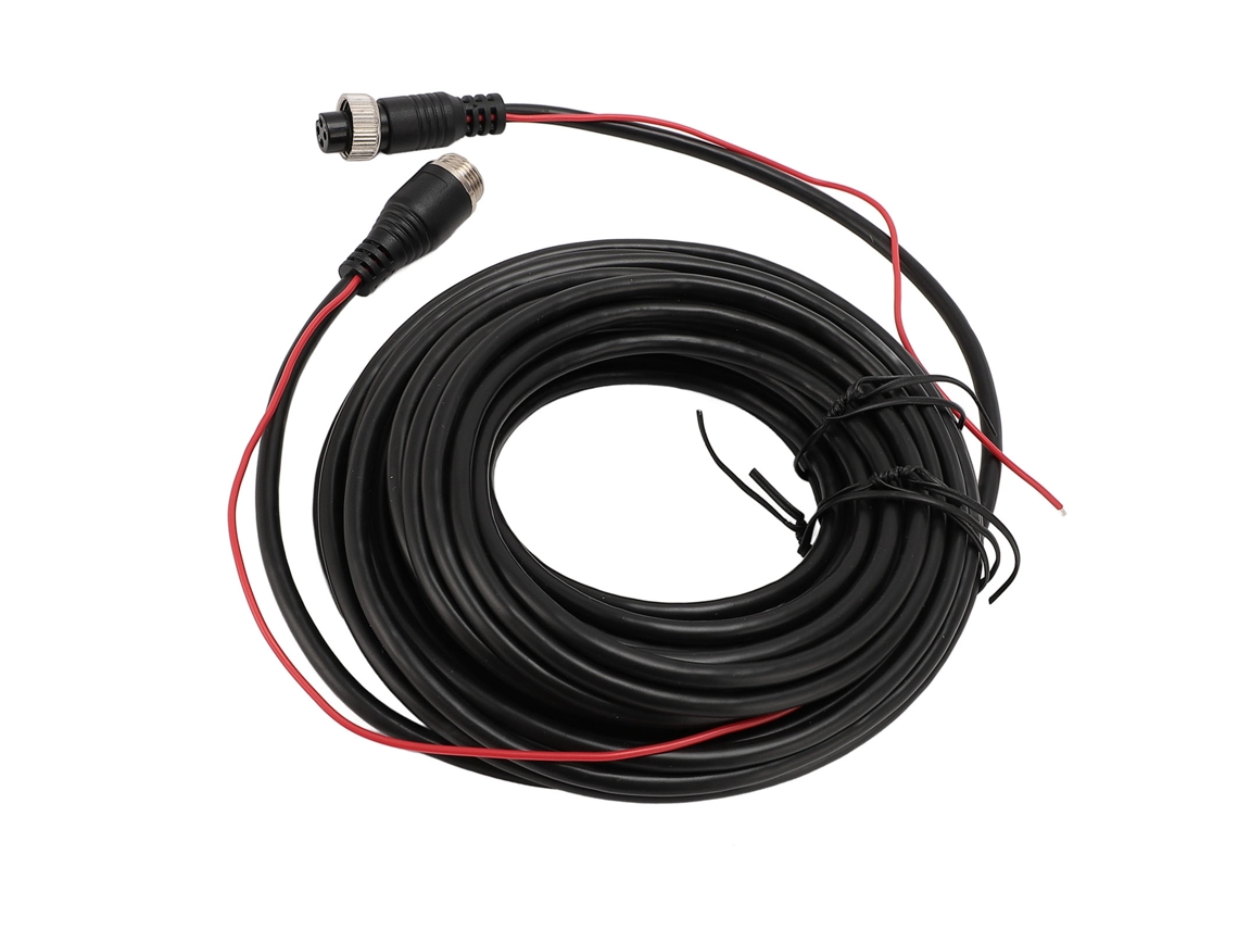 Cable De Extensión De 4 Pines Para Cámara De Visión Trasera Con Cable De Activación Para Camión, Remolque, Autocaravana, 15 M (49,2 Pies)