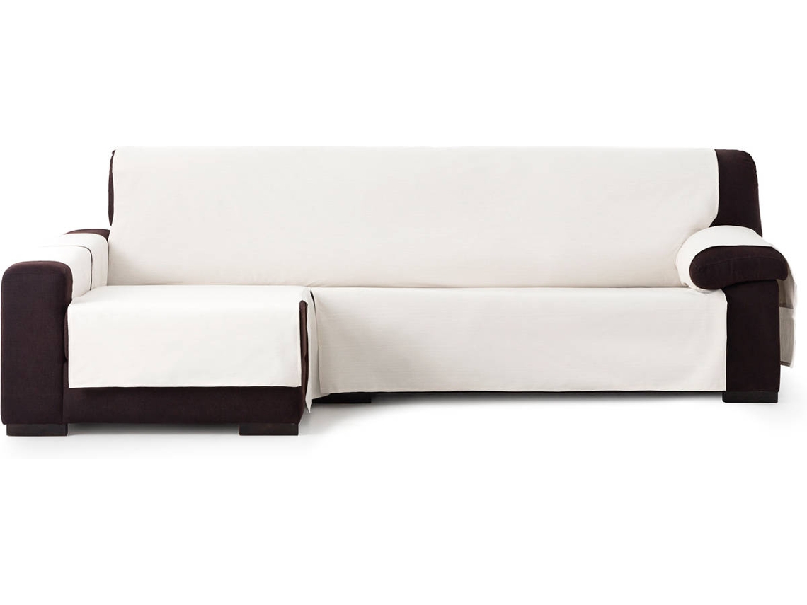 Funda impermeable para Chaise Longue orientación izquierda Emma (290 cm - Marfil)