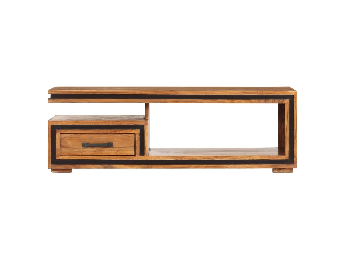 Maison Exclusive - Mesa De Centro De Madera Maciza De Acacia 100x45x33 Cm