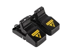 2/6 Unidades De Trampas Reutilizables De Plástico S-mart Para Ratas De Eliminación Rápida, Para Uso En Interiores Y Exteriores.