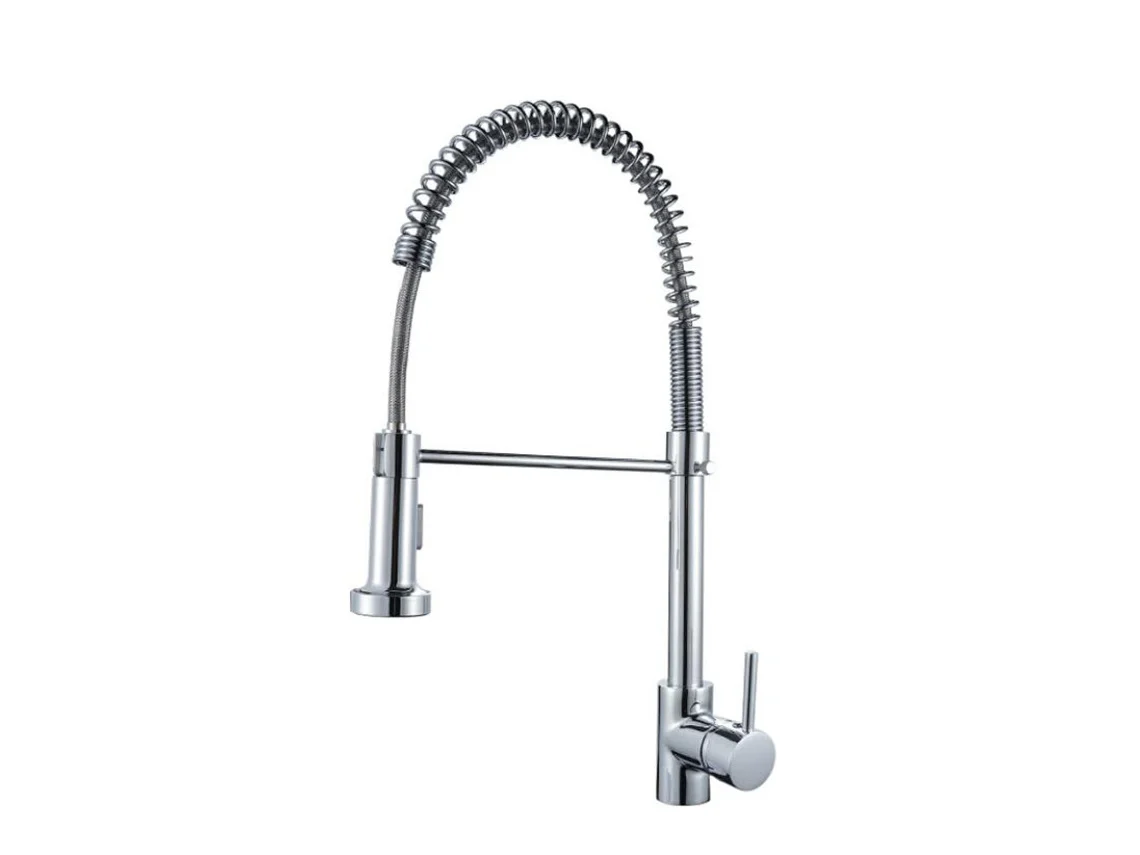 Grifo De Cocina 805 Chromé À Tête Amovible Collection Erymanthe