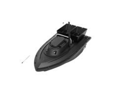 Barco de cebo a control remoto, alcance en metros, capacidad de carga en kg, duración en minutos, OEM negro