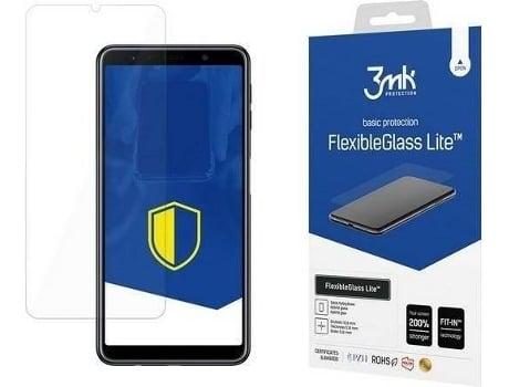 Película Cristal Templado Samsung Galaxy A70 3MK Flexiglass Transparente