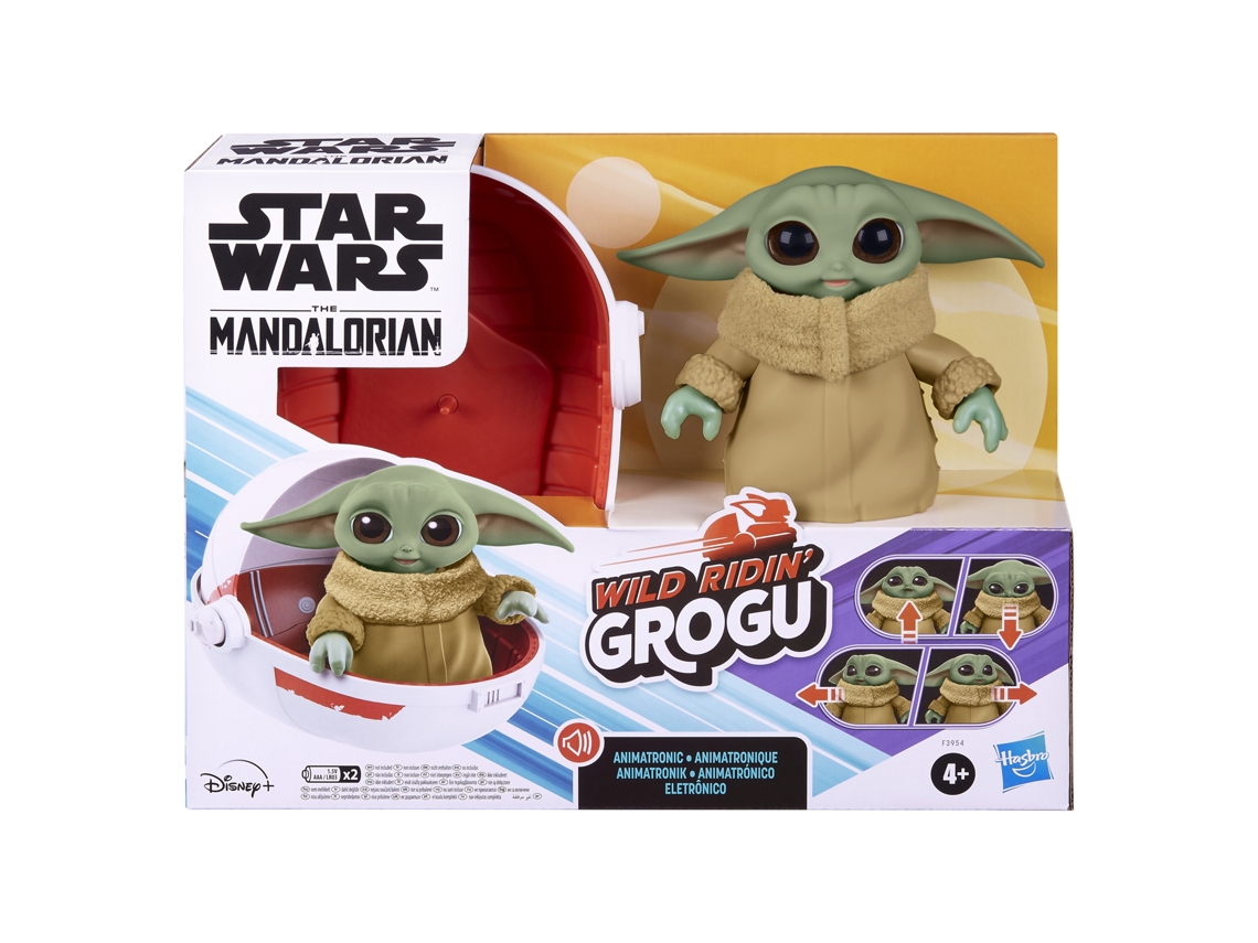 STAR WARS Wild Ridin' Grogu Figura STAR WARS 4 Años