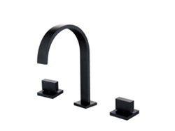 Grifo De Lavabo 834 En Latón Negro, Colección Alphée