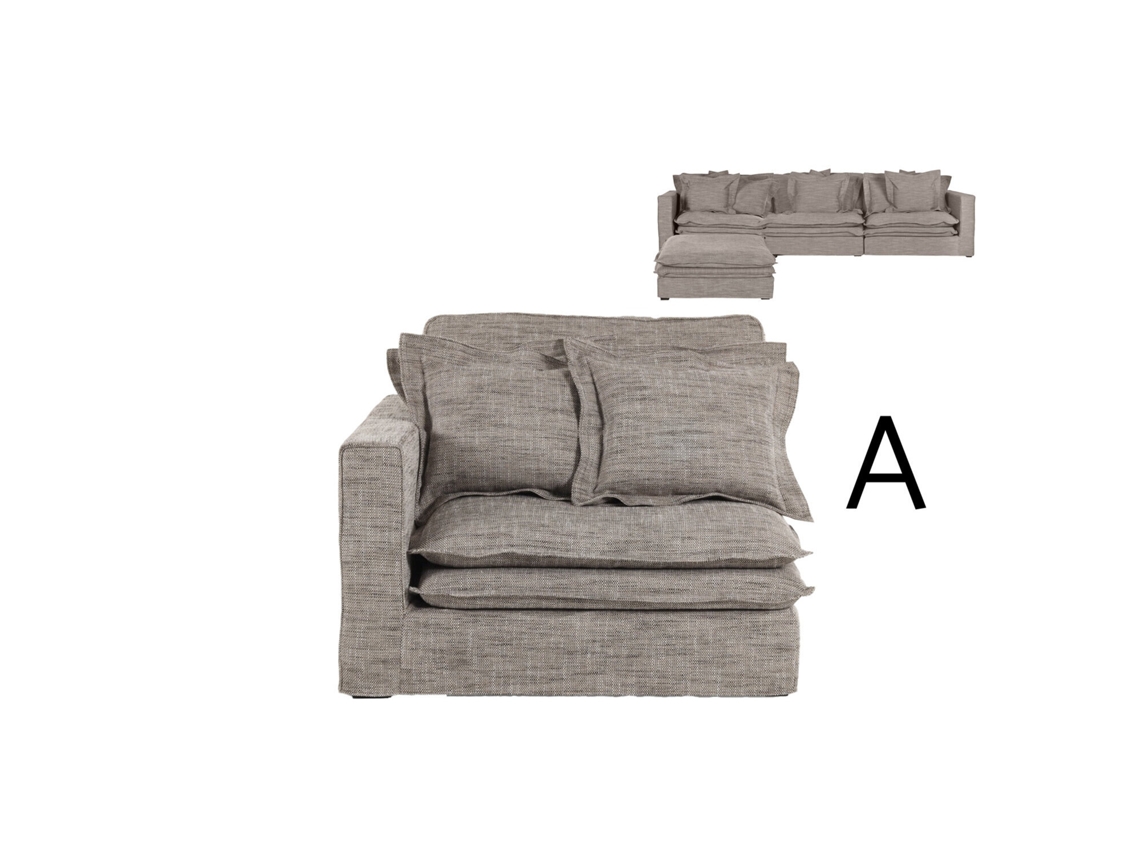 Modulo Sofa Izq/der Poliester 4 Coj 120x120x95cm