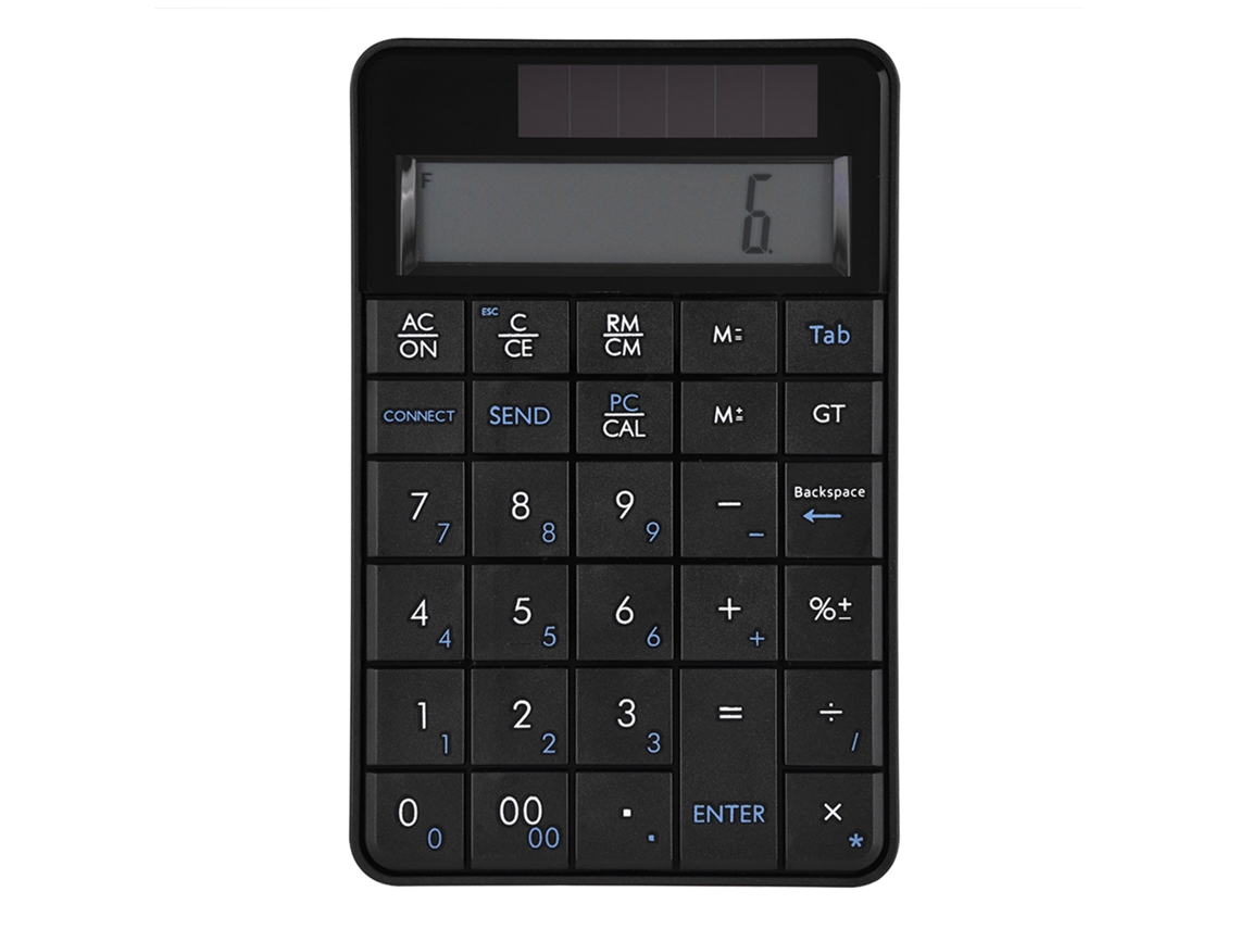 Teclado Numérico Sem Fio 2 Em 1 Com Calculadora E Display Lcd, 29 Teclas, Usb 2.4g, Mini Para Escritório