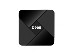 Box Smart Tv D905 Set- 4k Game Box Amlgic S905 Network Wireless Wifi Compatible para Android (1 + 8GB) Enchufe de la UE
