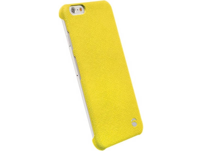 Funda iPhone 6 Plus KRUSELL Malmö TextureCover Amarillo