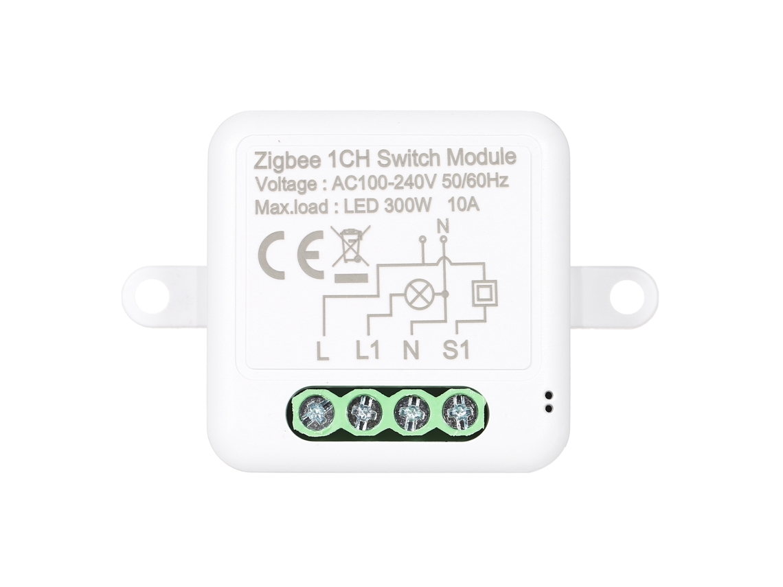 Yncm2026-módulo De Relé Interruptor Inteligente Mini Zigbee 1ch Control 2 Vías Para Hogar Inteligente Compatible Con Alexa Home