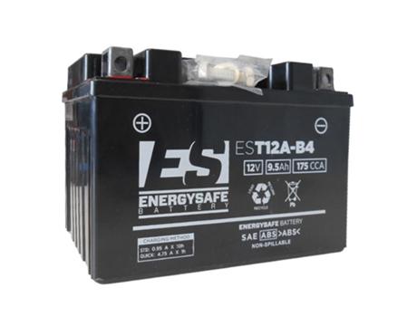 Batería para Moto ENERGY SAFE EST12AB-4 ( Equivalent EST12A-BS)