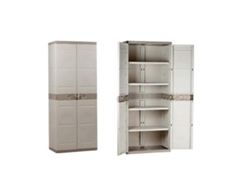 PLASTIKEN Armario PLASTIKEN Titanium 70 cms 4 estantes | 70 x 44 x 176 CMS
