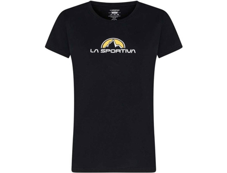 Camiseta de Mujer LA SPORTIVA Footstep Montaña Negro (S)