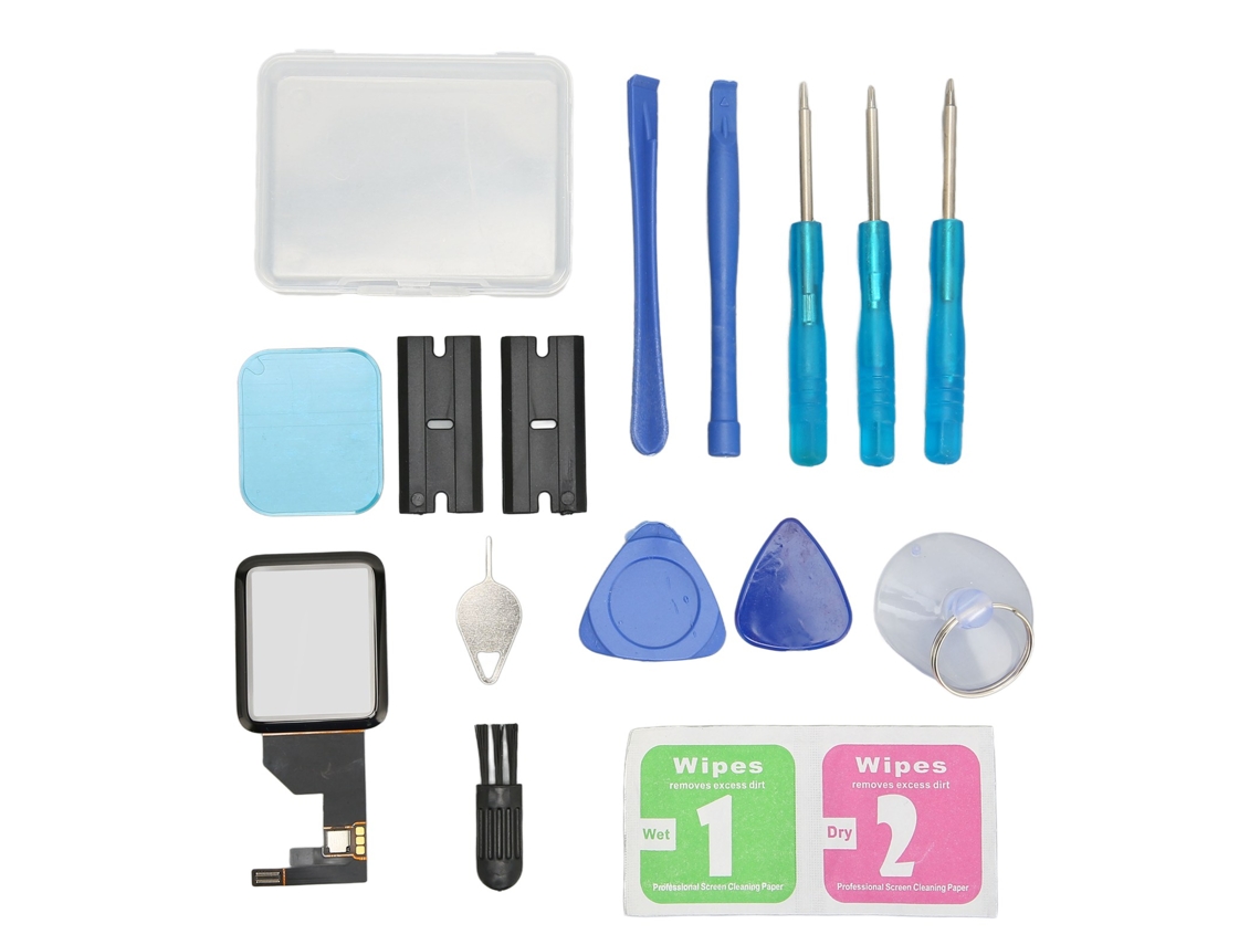 Kit De Reparación De Reloj Inteligente Para Reemplazar La Lente De Vidrio Frontal Y Reparar El Digitador De Pantalla Táctil