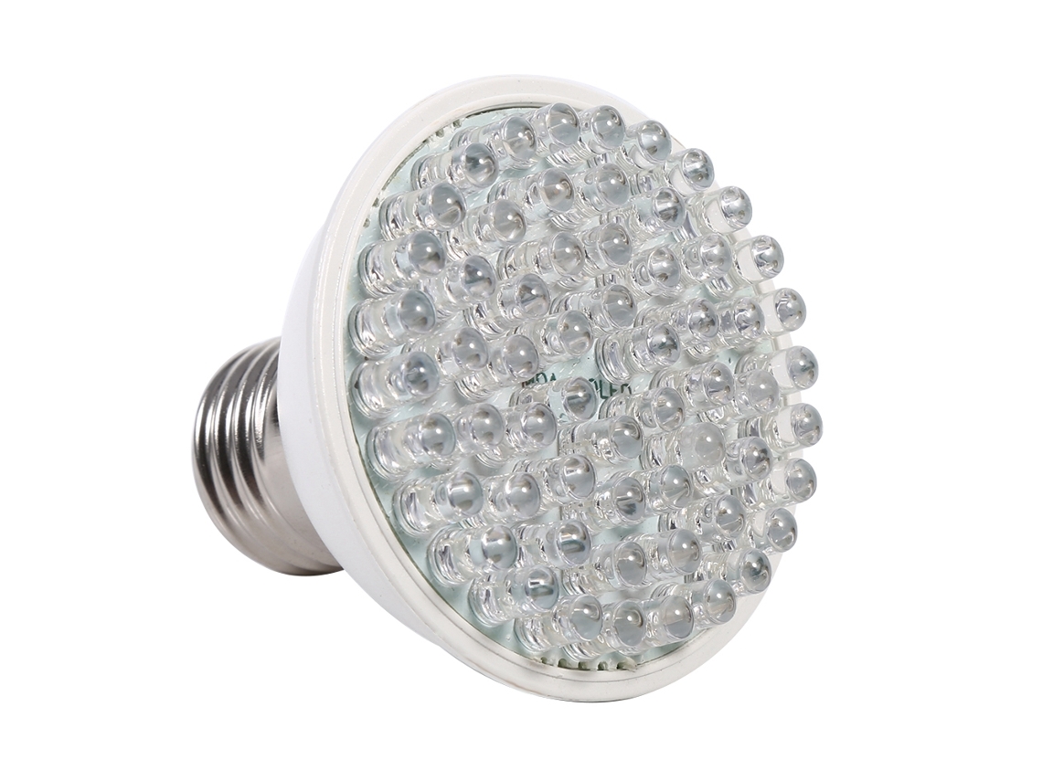 MEOIRUERY Lámpara LED E27 220V 60Pzs para Plantas, Luz de Crecimiento para Jardín Interior e Hidroponía