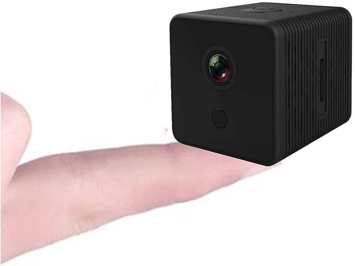 Cámara Espía Wi-Fi Mini Cámara Oculta Inalámbrica con Aplicación Micro Visión Nocturna Alarma de Movimiento Interior/Cámara Secreta YEMAESRE