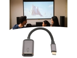 HURRISE Adaptador USB C a Displayport 8K 30Hz 4K 144Hz Hdr