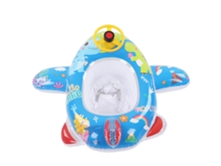 2026-flotador Inflable Para Niños En Forma De Aeronave Con Sonido De Claxon, Pvc Anti-fuga Para Piscina