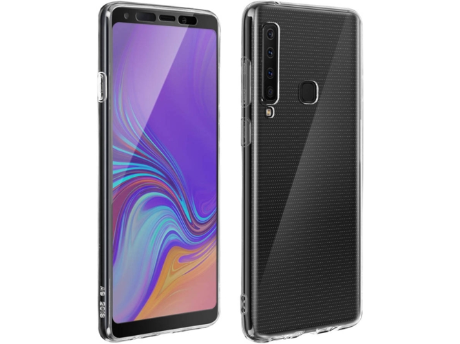 Carcasa Samsung Galaxy A9 2018 AVIZAR PACK-360-BK-A920 Transparente