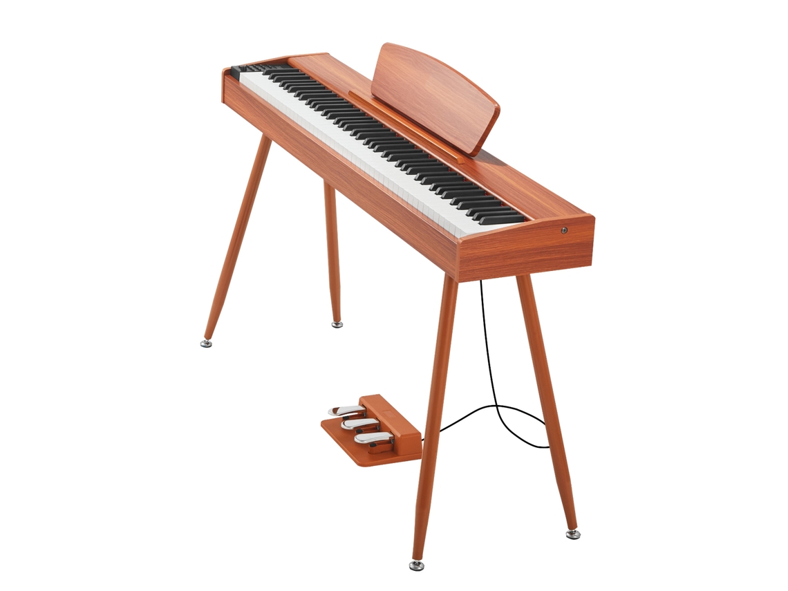 Piano digital Succebuy de 88 teclas con teclado dual contrapesado, 1330 x 300 x 900 mm