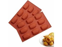 2 Moldes De Silicona Para Magdalenas, Molde Para Pasteles De 9 Cavidades, Antiadherente, Para Pasteles, Chocolate Y Dulces.