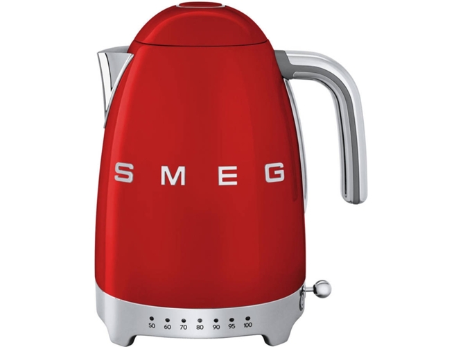 Hervidor Eléctrico SMEG KLF04RDEU Rojo (2400 W - 1,7 L)