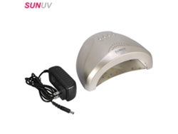 Lâmpada De Secagem Para Unhas Sunuv Com 30 Leds 48w Para Todos Os Géis De Unhas Moda