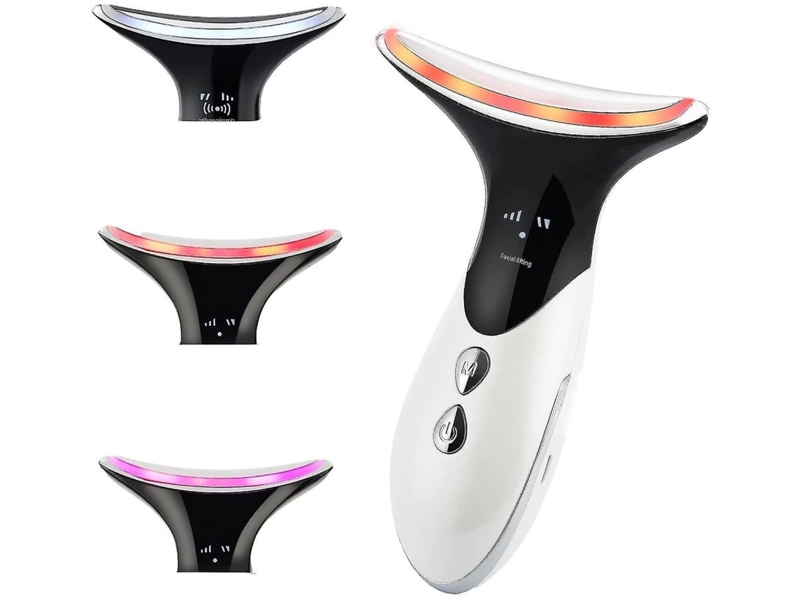 Masajeador facial vibratorio en forma de V Yunzii con EMS para reafirmar y tensar arrugas, antienvejecimiento y blanqueamiento.