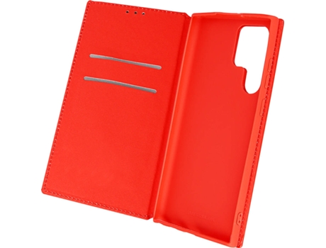 Carcasa Samsung Galaxy S22 Ultra AVIZAR Función Soporte Rojo