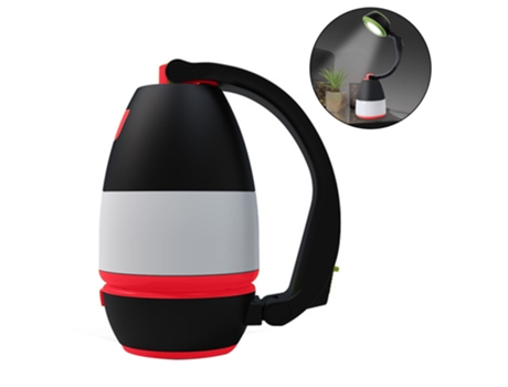 LED Camping Lantern, Outdoor Waterproof Rechargeable Sportlight Flashlight, Portable Searchlight for Camping Hunting Fishing Hiking Emergency,
