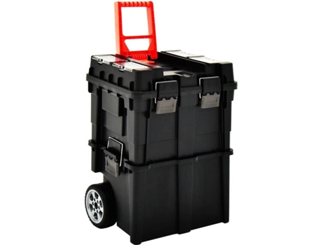 vidaXL Maleta trolley para herramientas con mango 46x36x41 cm