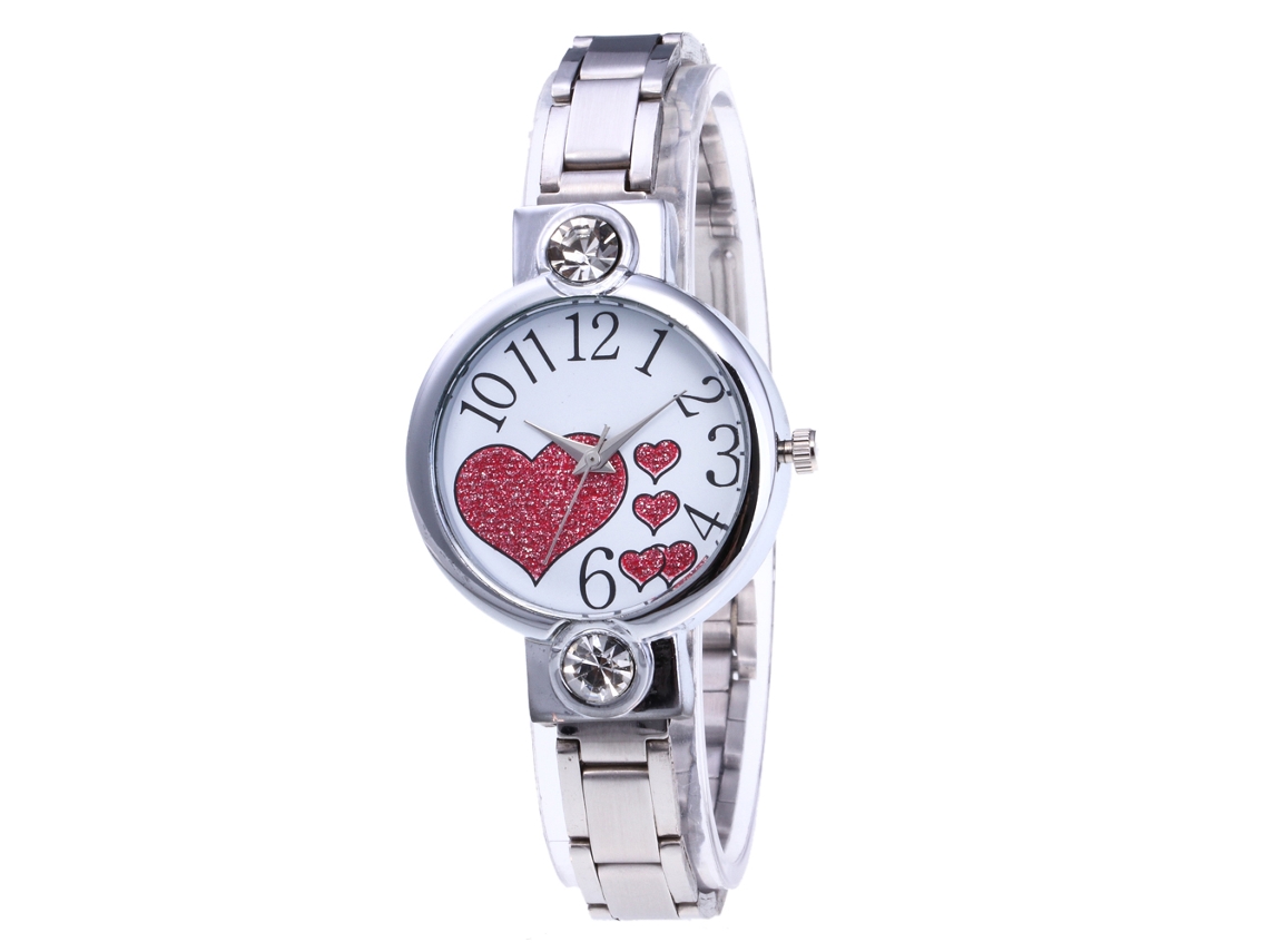 Reloj De Pulsera Para Mujer Con Diamantes De Imitación, Brazalete Delgado De Acero Inoxidable, Movimiento De Cuarzo, Color Plata.