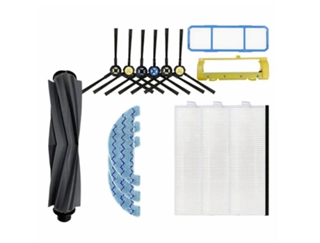 Escova lateral principal com filtro hepa para ilife a7 a9s/dexp lf800 genio