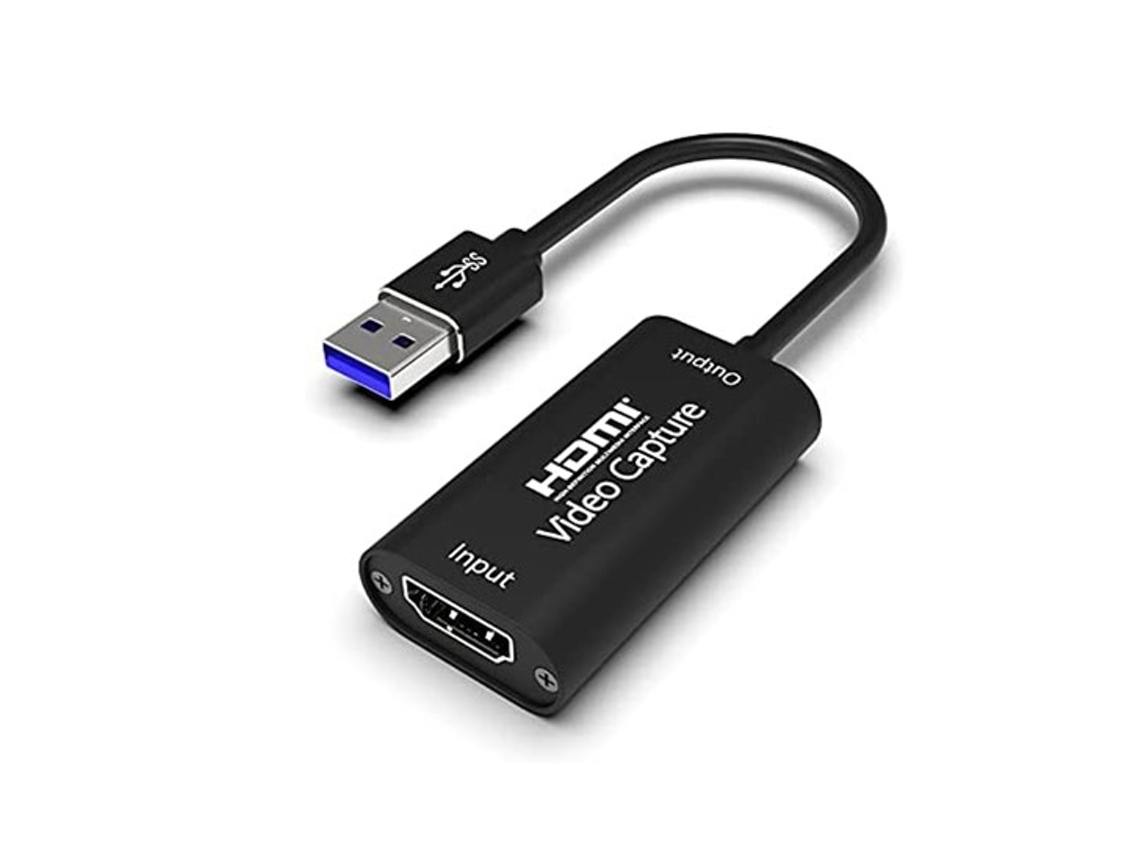 Placa De Captura Hdmi para Usb 2.0 Atyulnm Hdmi1213-Y28 Negro ATYULNM