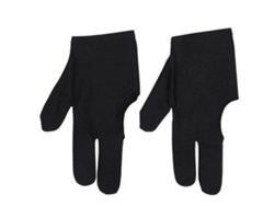 2 Guantes Unisex Para Billar Y Piscina - Guante Para La Mano Izquierda Con Tres Dedos Protectores