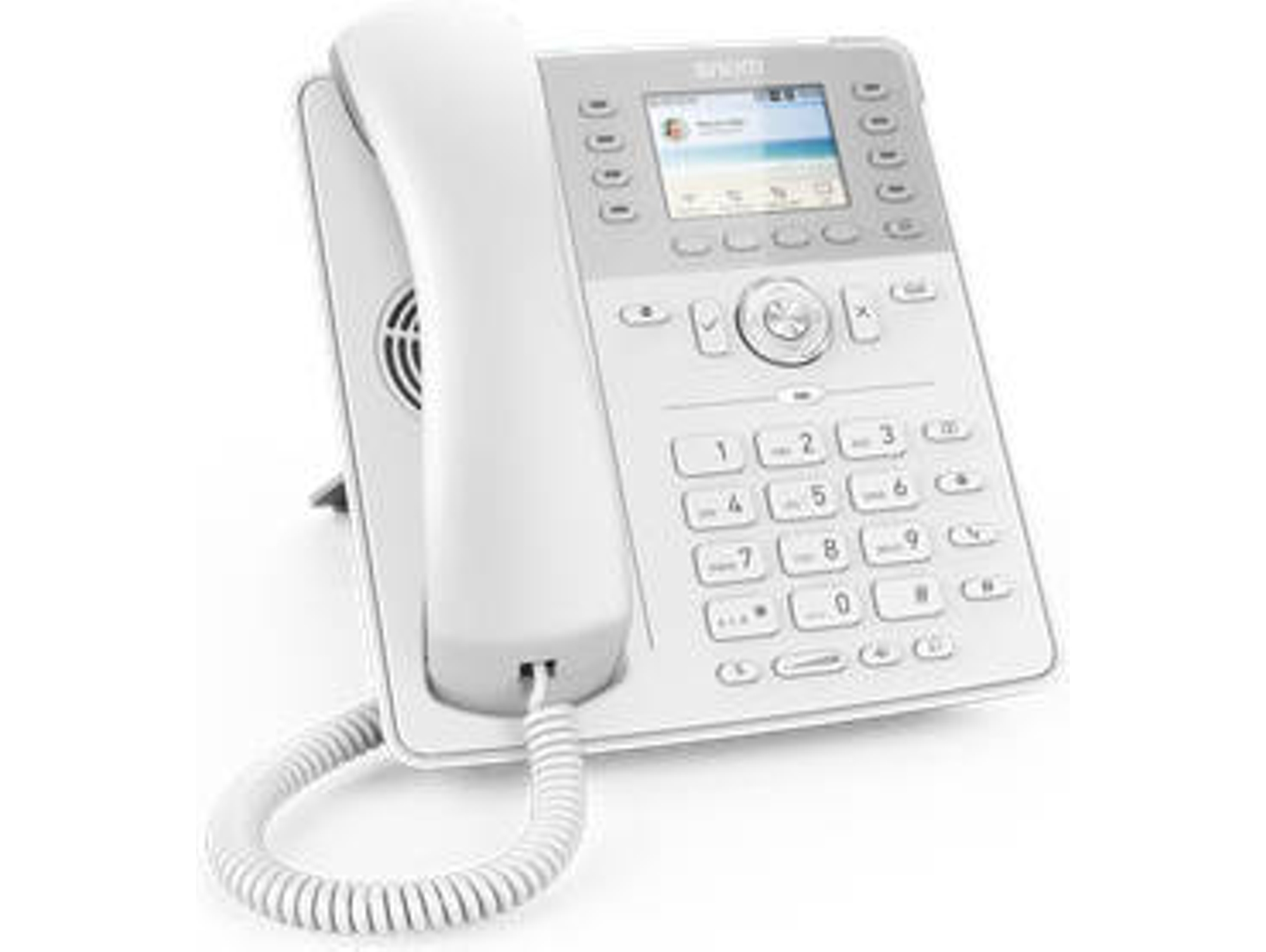 Teléfono fijo Con Cable SNOM D735 blanco