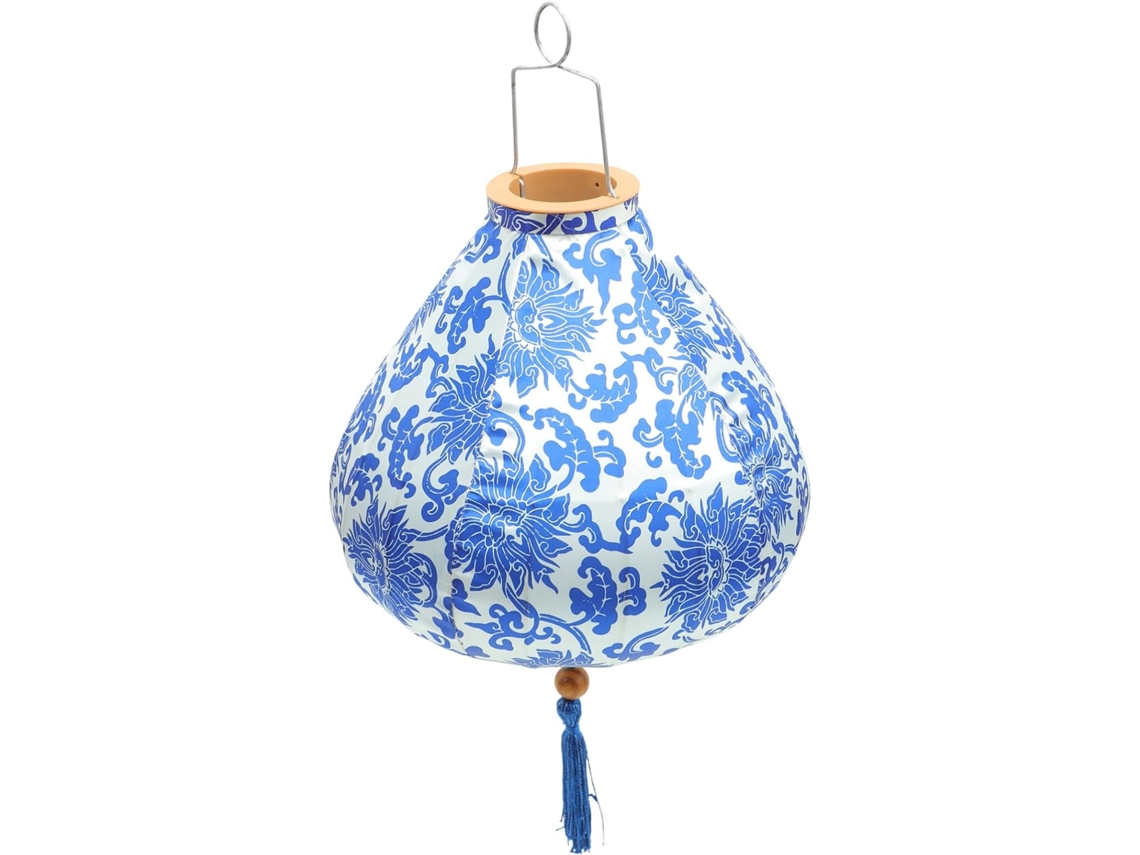 Farol Colgante Chino Decorativo De 30 Cm En Seda Impermeable, Decoración Para Exteriores Para Fiestas.
